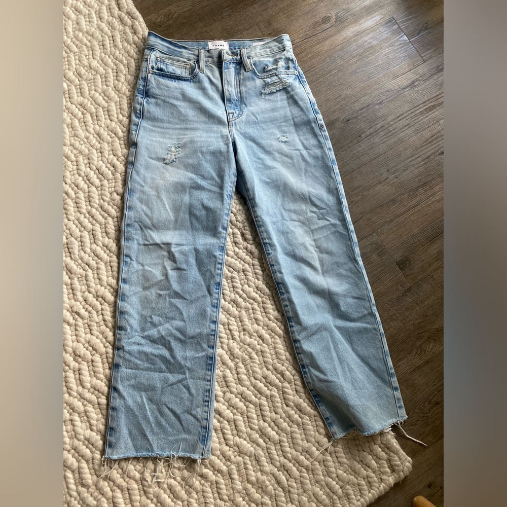 frame le jane crop jean